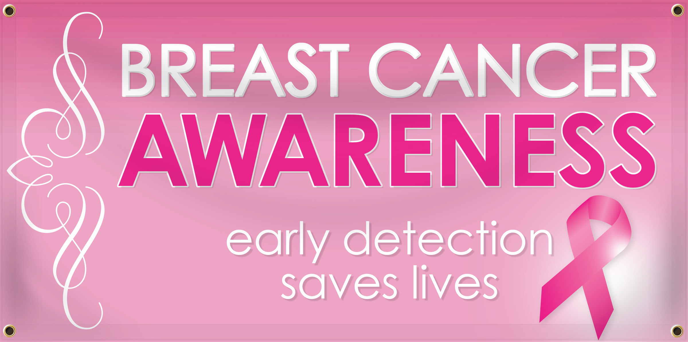 Breast Cancer Awareness Banner | Signline.com